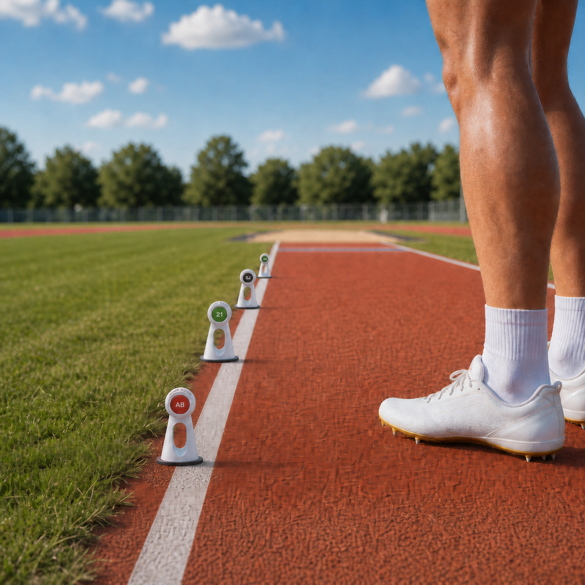 Jump Buddy – Personalised Run-Up Marker